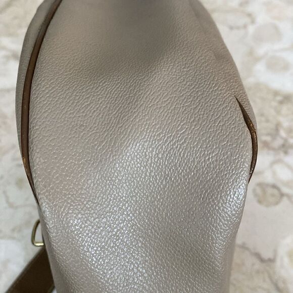 Trussardi Crespo Collection Italian Leather Unisex Messenger Bag Vintage - Picture 15 of 16